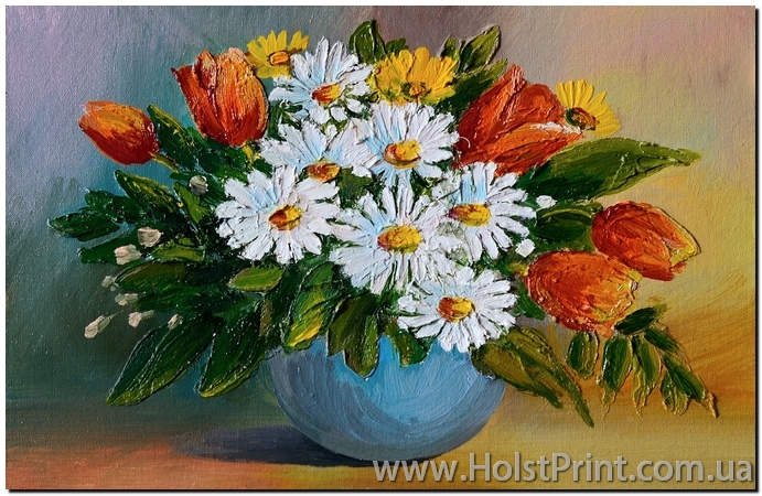 Картины для интерьера, Цветы, ART: CVET888013